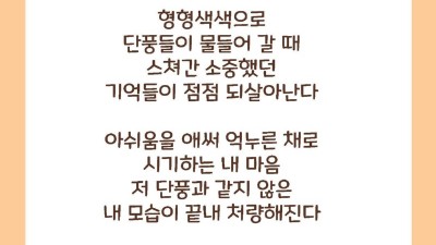 가을기억 - 남영세