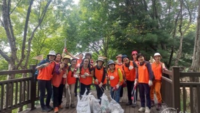 마음건강힐링 캠페인 진행 스태프 단체 기념촬영