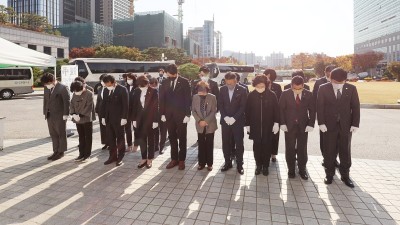 안양시의회, ‘이태원 참사’ 애도 … 국·내외 연수 전면 취소