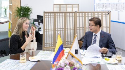 염태영 경제부지사, 콜롬비아 안티오키아주 생산경쟁부 장관과 협력 방안 모색