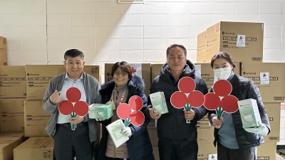광명시지역사회보장협의체, 경기도사회복지공동모금회와 함께 마스크 지원