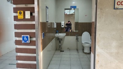 장애인이 사용하기 좋은 삼덕공원 장애인화장실