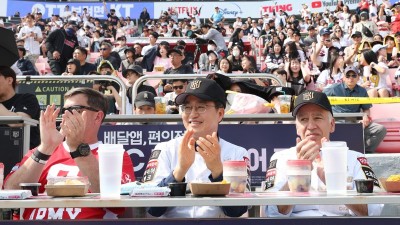 김동연 지사, 골드버그 美 대사와 ‘야구 외교’로 혁신 동맹 강화 프로야구 개막전 관람