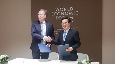 (해외방문) 김동연, 세계경제포럼과 경기도에 4차산업혁명센터 설립 합의 “스마트제조업 등 3개 분야 집중 연구. 경기도를 스타트업의 천국으로 만들 것”