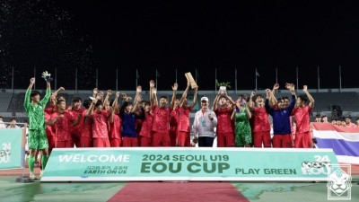 U-19 대표팀, 3전승으로 EOU컵 정상... 2년 연속 우승
