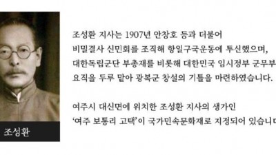 경기도, 임시정부 수립일 맞아 ‘올해의 독립운동가 80인’ 중 21명 공개. 조성환·여준·엄항섭 지사 등 임시 정부 주요인사 다수 포함
