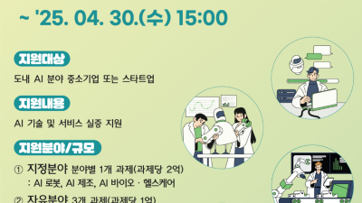 경기도, AI 로봇·제조·바이오·헬스 등 실증 참여기업 모집