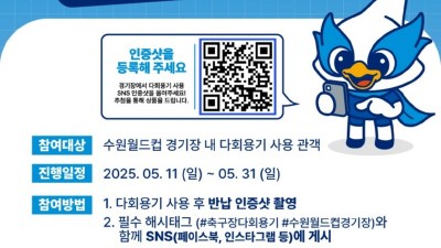 경기도주식회사, 수원삼성 홈경기에 다회용기 공급