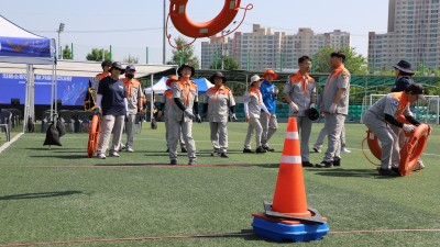제6회 경기도 북부 의용소방대 소방기술경연대회…연천소방서 종합우승