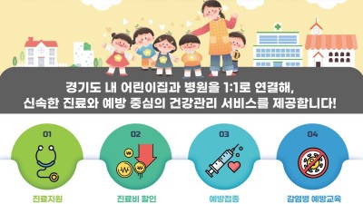 어린이집과 병원을 1:1로 연결…경기도 ‘안심병원 지정사업’ 순항 중