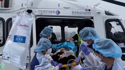 경기도 닥터헬기 6년 간 1,804명 살렸다. 소생률 98% 기록