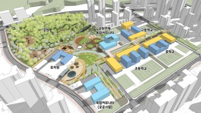 ‘경기도 캠퍼스형 학교·공원’ 첫발…왕숙2 복합커뮤니티센터 교육부 공모 선정