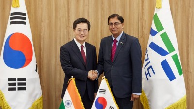 김동연, 이임 앞둔 아밋 쿠마르 주한인도대사 만나 “경기도-인도 협력 지속 확대 기대”