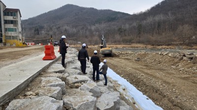 경기도, 26개 지방하천 건설현장 대상 해빙기 안전점검